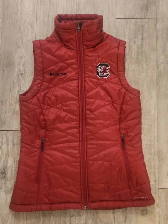 Columbia Jackets & Blazers - Columbia Red Quilted Puffer Vest - Gamecocks